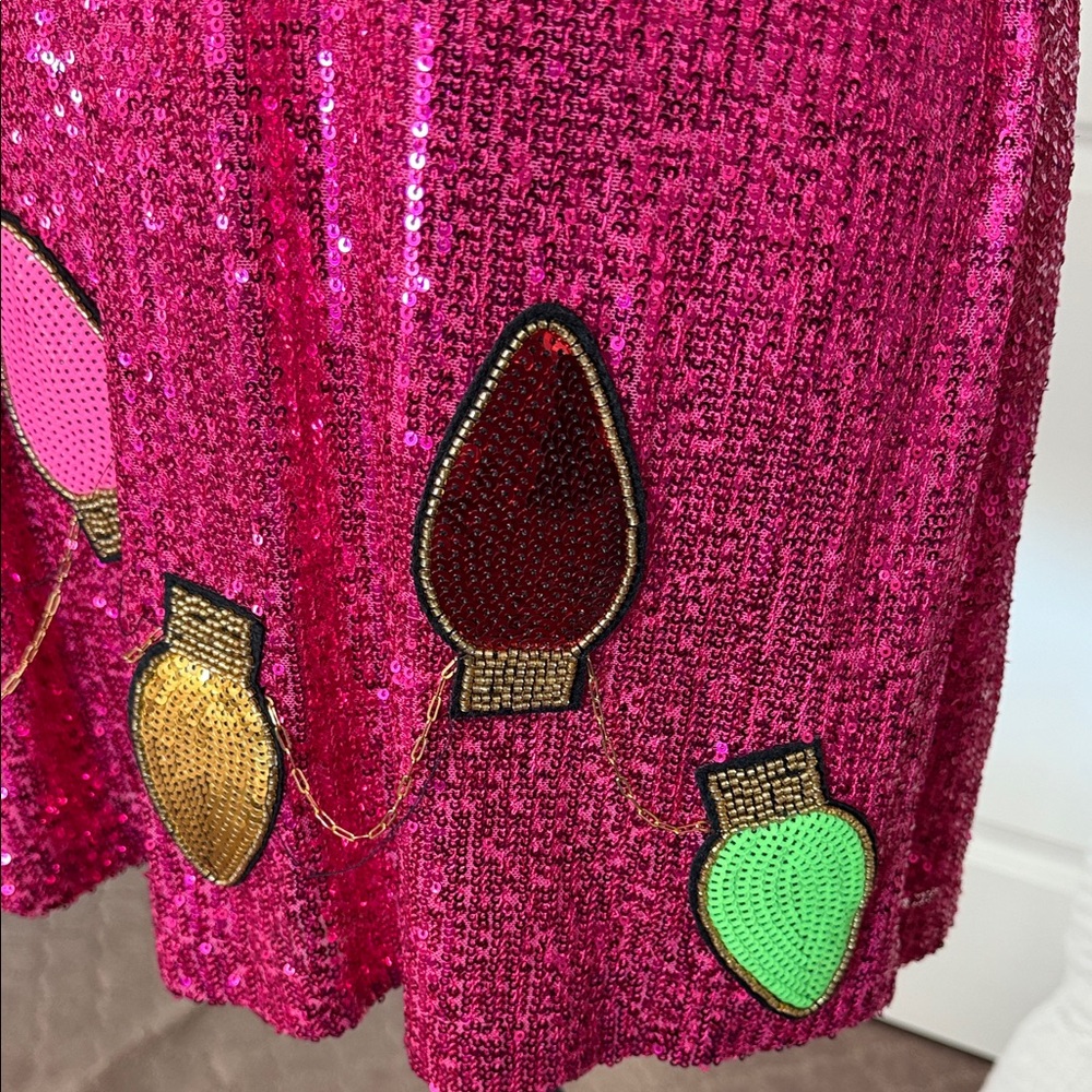 Judith March Pink sequins Christmas Dress - Picture 4 of 5